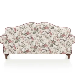 Sale Wohnen Landhaus Dreisitzer Sofa mit Blumen - Baonga