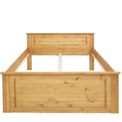 Hot Wohnen Landhaus Holzbett & Nachttische - Imressa (dreiteilig)