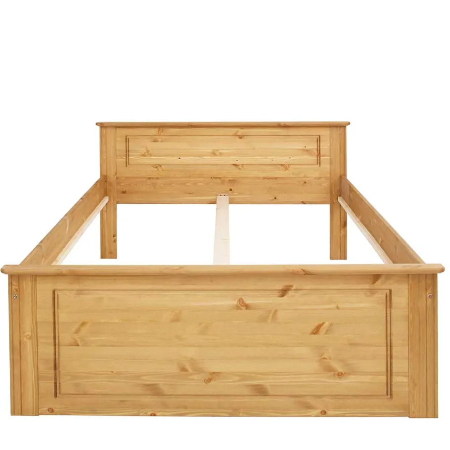 Hot Wohnen Landhaus Holzbett & Nachttische - Imressa (dreiteilig)