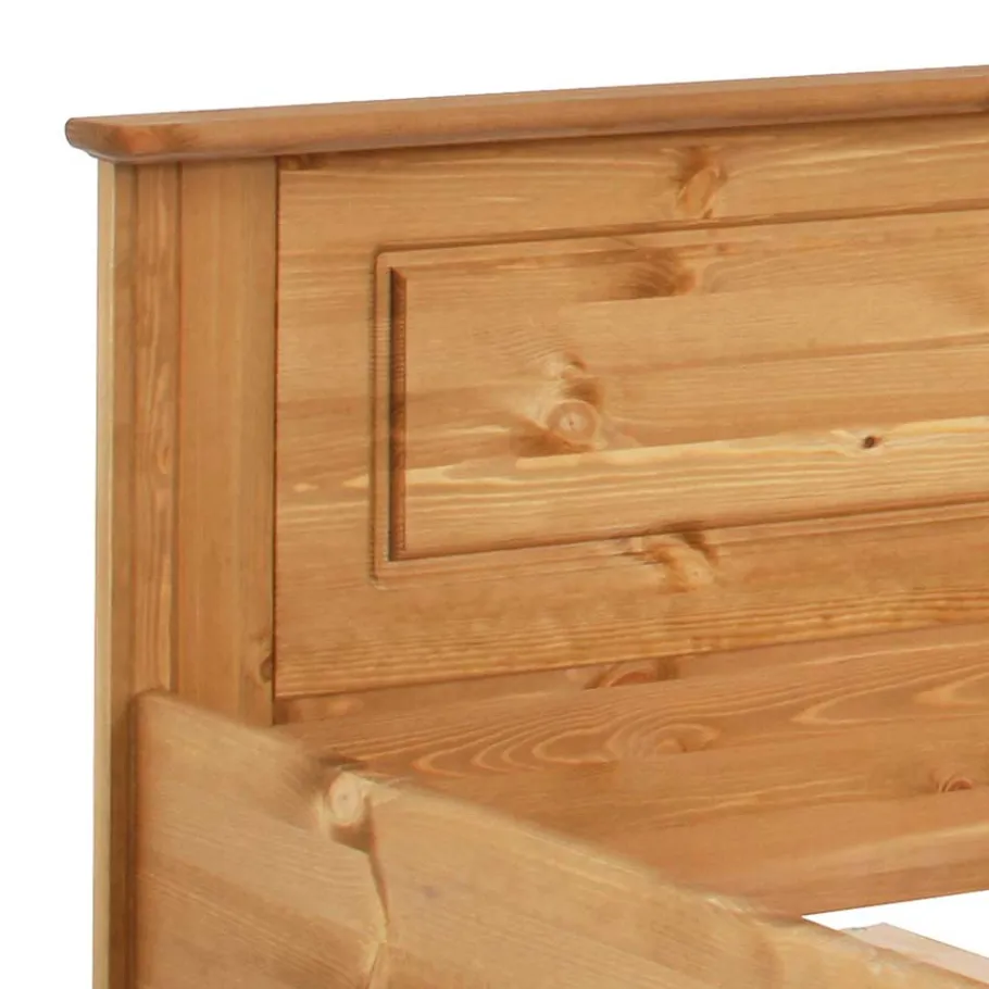 Hot Wohnen Landhaus Holzbett & Nachttische - Imressa (dreiteilig)