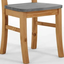 Clearance Wohnen Landhaus Holzstuhl zweifarbig - Viensta (2er Set)