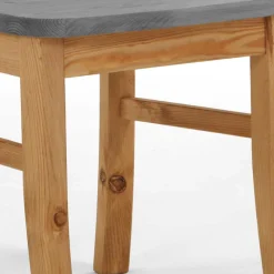 Clearance Wohnen Landhaus Holzstuhl zweifarbig - Viensta (2er Set)