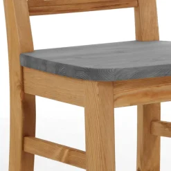Clearance Wohnen Landhaus Holzstuhl zweifarbig - Viensta (2er Set)