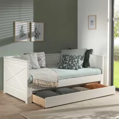 Outlet Wohnen Landhaus Kojenbett zum Ausziehen - Tradora