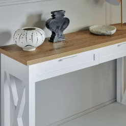 Outlet Wohnen Landhaus Konsolentisch zweifarbig - Ristina