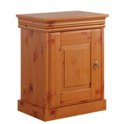Discount Wohnen Landhaus Nachtschrank in Honigfarben - Lusanne