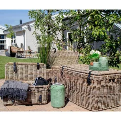 Best Wohnen Landhaus Rattan Truhen Set - Speccia (dreiteilig)