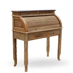 Best Wohnen Landhaus Schreibsekretär Mangato aus Teak Recyclingholz