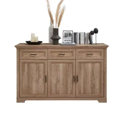 Discount Wohnen Landhaus Sideboard in Eiche Optik - Barack