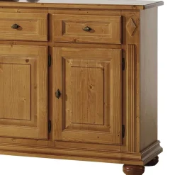 New Wohnen Landhaus Sideboard Terezza aus Fichte Massivholz