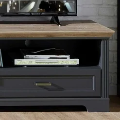 Clearance Wohnen Landhaus TV Board in Grau - Thumbs