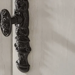 Clearance Wohnen Landhaus TV Board in Weiß & Pinie Shabby Nedita 156 cm breit