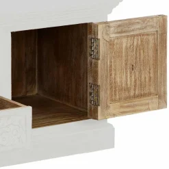 Online Wohnen Landhaus TV Board in Weiß lackiert - Lucos
