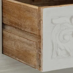 Online Wohnen Landhaus TV Board in Weiß lackiert - Lucos