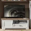 Clearance Wohnen Landhaus TV Board mit Tür & Schublade - Sinolita I