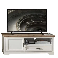 Clearance Wohnen Landhaus TV Board mit Tür & Schublade - Sinolita I