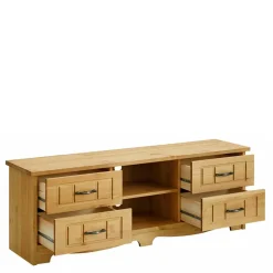 Discount Wohnen Landhaus TV Möbel aus Kiefer Massivholz - Vanpos