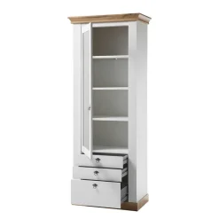 Hot Wohnen Landhaus Wohnzimmer Anbauwand Set - Diatara (vierteilig)