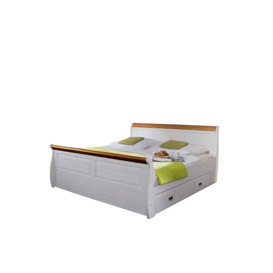Sale Wohnen Landhausbett Sicilianu aus Kiefer Massivholz