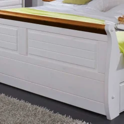 Sale Wohnen Landhausbett Sicilianu aus Kiefer Massivholz