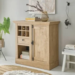 Best Wohnen Landhaus-Kommode in Eiche Gold - Hengas