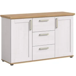 Hot Wohnen Landhaus-Sideboard in Weiß - Tocella