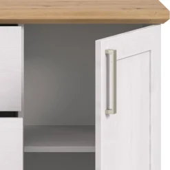 Hot Wohnen Landhaus-Sideboard in Weiß - Tocella