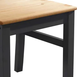 Sale Wohnen Landhausstuhl aus Holz in Grau & Eichefarben - Ustricia