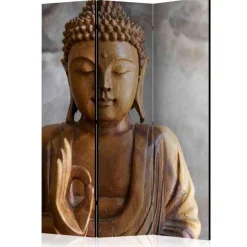 Discount Wohnen Leinwand Foto Paravent mit Buddha - Peru