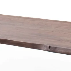 Sale Wohnen Live Edge Tisch aus Akazie in Walnuss Braun - Sibiuta