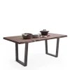 Outlet Wohnen Live Edge Tisch in Walnuss Braun - Typhanie