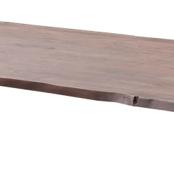 New Wohnen Living Edge Tisch aus Akazie in Walnuss Braun - Esimane