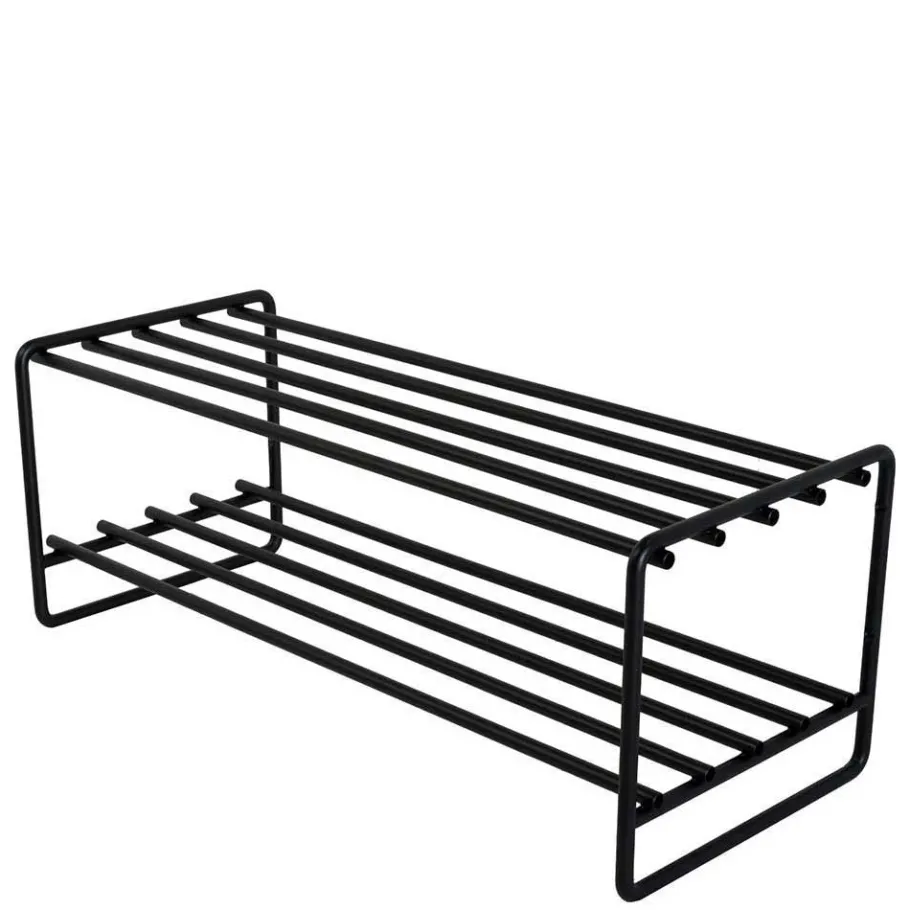 Hot Wohnen Loft Design Flur Set in Schwarz - Creemas (dreiteilig)