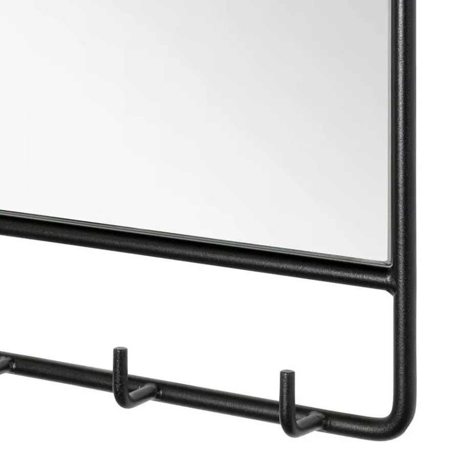 Hot Wohnen Loft Design Flur Set in Schwarz - Creemas (dreiteilig)