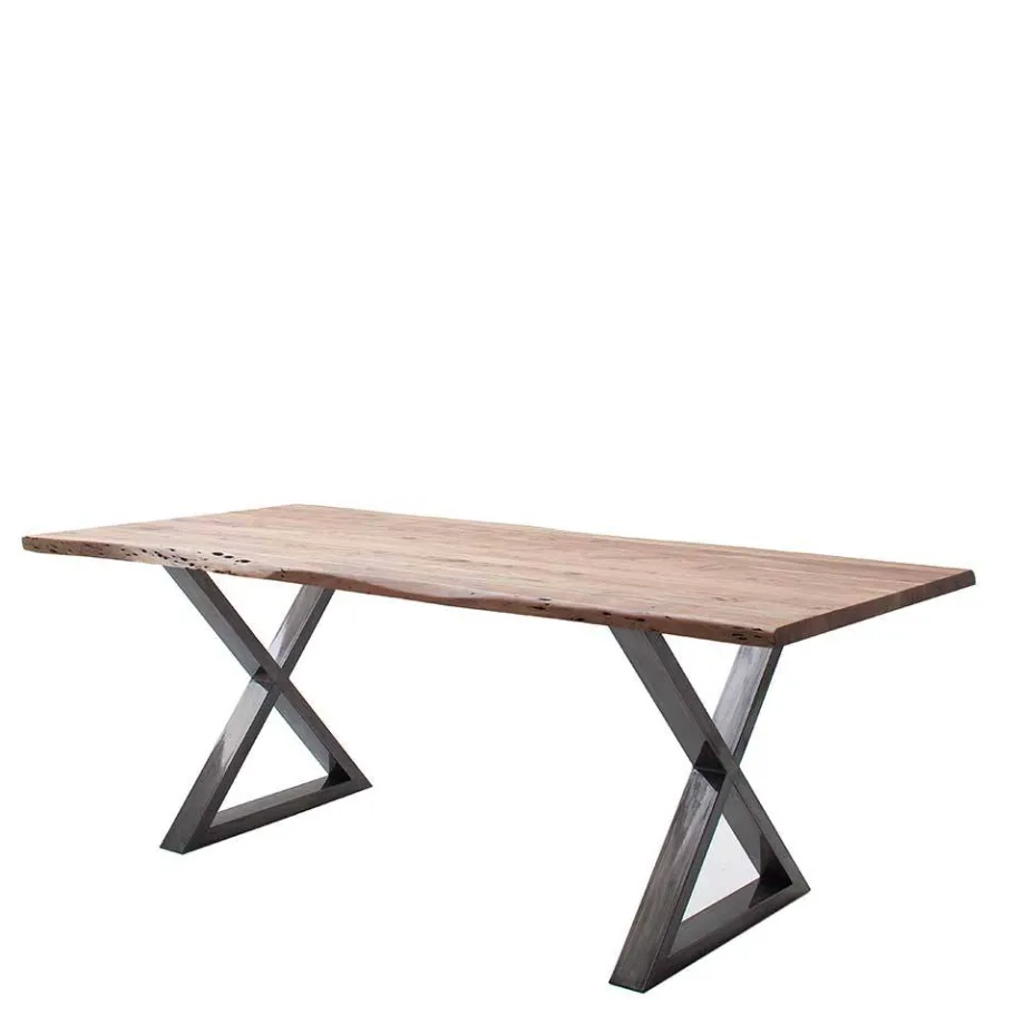 Best Wohnen Loft Style Esszimmertisch mit Baumkanten - Locceri