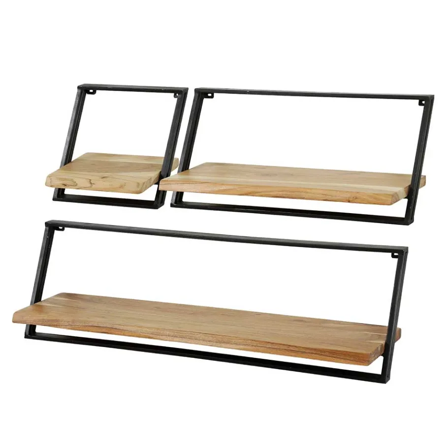 Clearance Wohnen Loft Style Wandboard Set - Massa (dreiteilig)