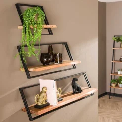Clearance Wohnen Loft Style Wandboard Set - Massa (dreiteilig)