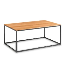 Sale Wohnen Loft Wohnzimmertisch mit Beistelltisch - Larros (zweiteilig)