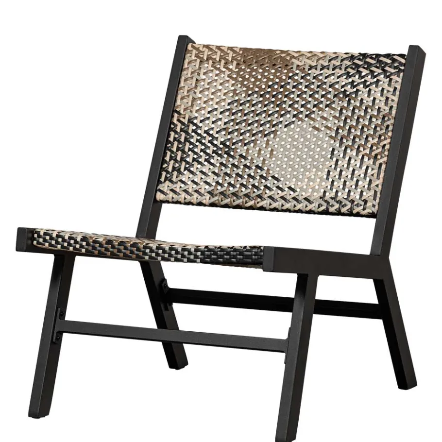 Outlet Wohnen Lounge Outdoor Sessel aus Aluminium - Avalun (2er Set)