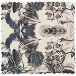 Best Wohnen Lounge Sessel aus Samt mit floralem Dessin - Rosco
