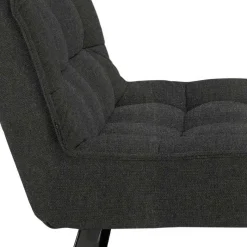 Best Wohnen Lounge Sessel mit Hocker in Anthrazit - Mook (zweiteilig)