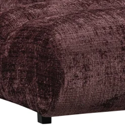 Hot Wohnen Loungesessel in Violett Chenille - Kavos
