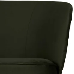 Best Wohnen Loungesofa aus Samt in Dunkelgrün - Arletta