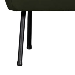 Best Wohnen Loungesofa aus Samt in Dunkelgrün - Arletta