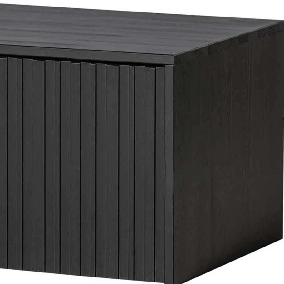 Best Wohnen Lowboard in Schwarz Kiefer - Gelvins