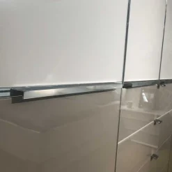Clearance Wohnen 1,98m Kombi-Kleiderschrank mit Glasfront - Pascan