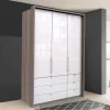 Hot Wohnen 1,5m Schlafzimmerschrank mit sechs Schubladen - Empresian