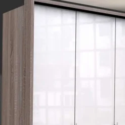 Hot Wohnen 1,5m Schlafzimmerschrank mit sechs Schubladen - Empresian