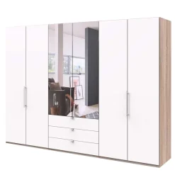 Outlet Wohnen 3m Topp Kleiderschrank 3-türig mit Spiegel - Vaclyn