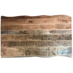 Outlet Wohnen Mangoholz Baumkante-Esstisch modern - Ejola